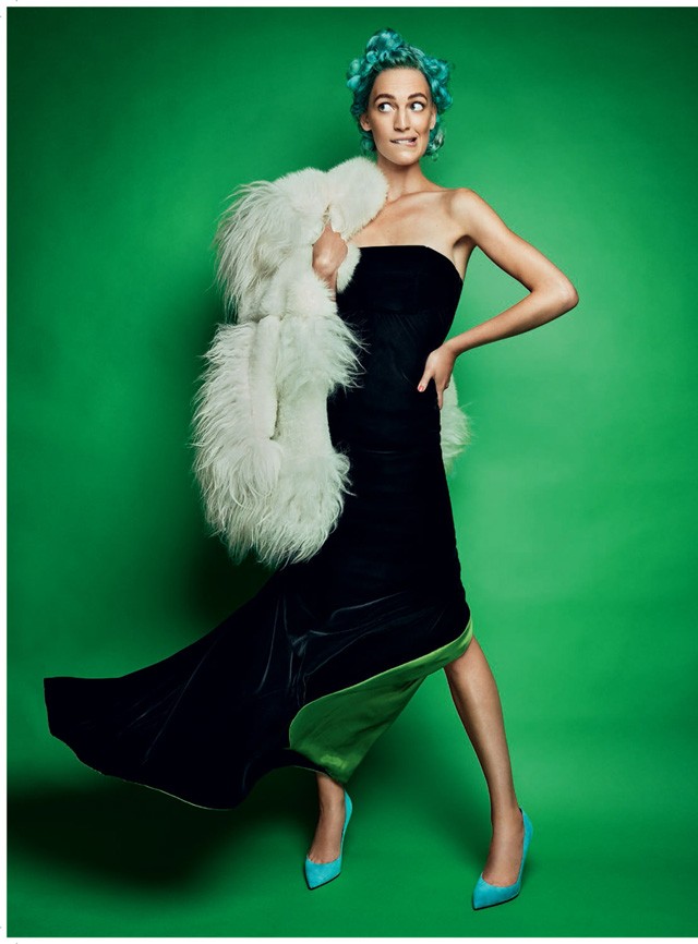 axente vanessa, vogue, olasz vogue, divatanyag, fotósorozat, attractive, patrick demarchelier