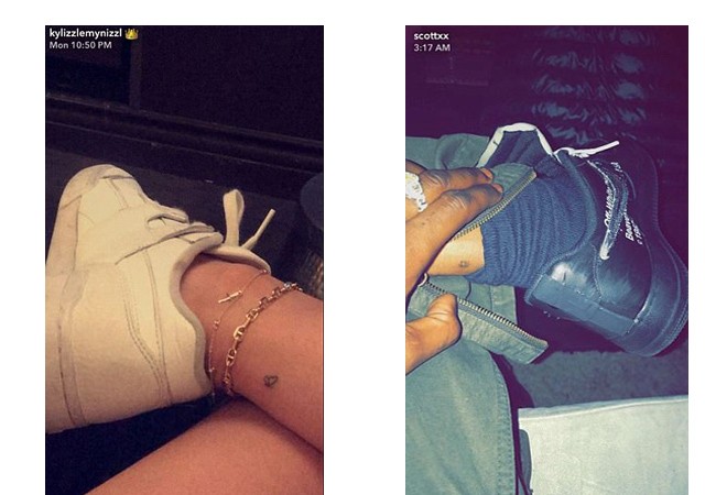 Kylie Jenner és Travis Scott közös tetoválása