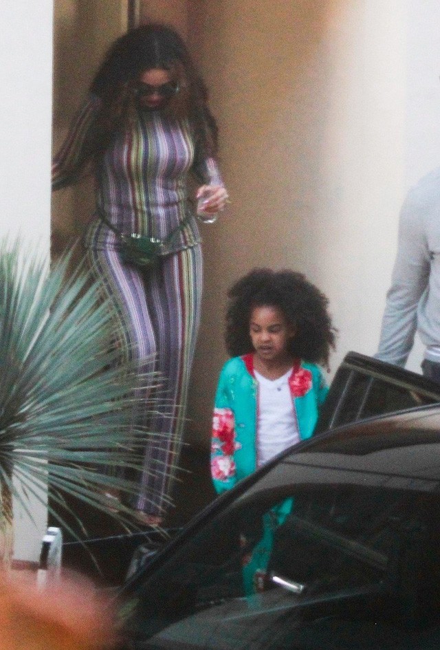 Beyoncé és kislánya úgy hasonlítanak egymásra, hogy meg sem lehet őket különböztetni