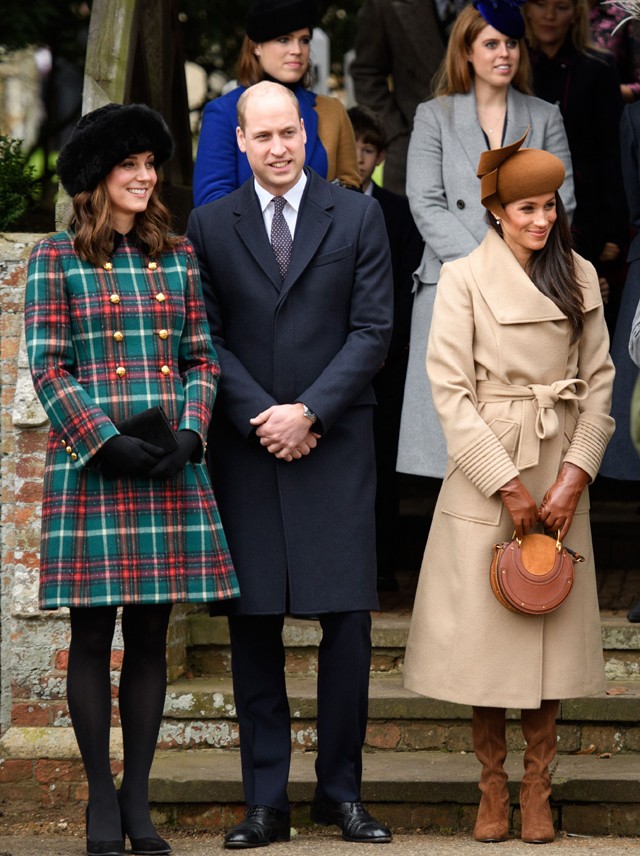 Kate Middleton Meghan Markle Vilmos karácsony