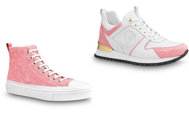 A Louis Vuitton pink sneakerkollekciója MINDEN
