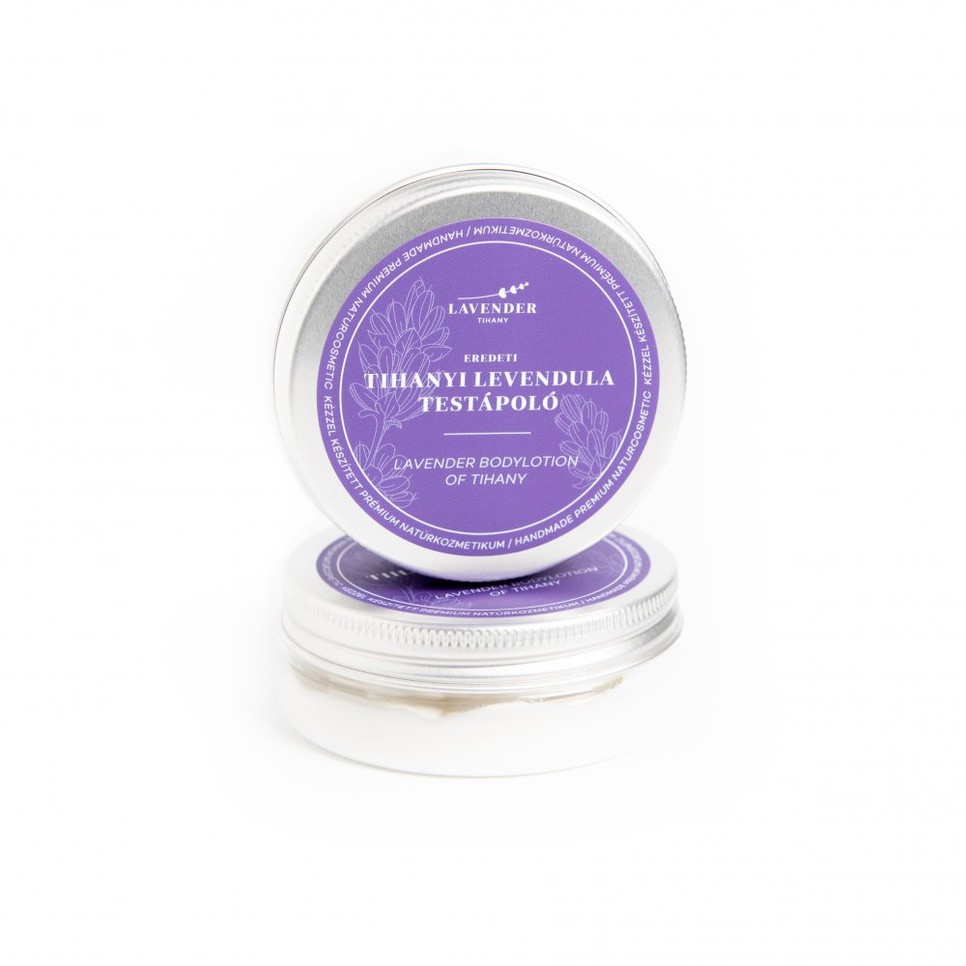 Tihanyi levendula testápoló 1850 Ft/50 ml (37 Ft/1 ml)
