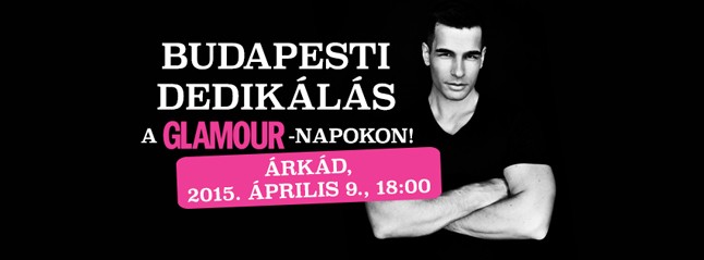 GLAM ALERT! Az év legsármosabb férfija dedikál!