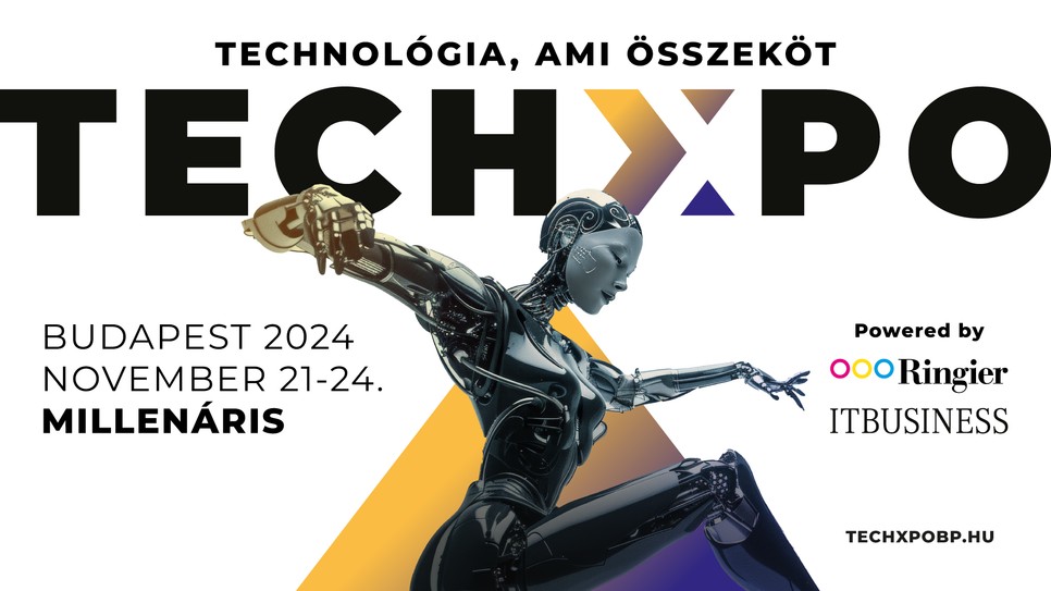 Techxpo kiállítás vár november második felében