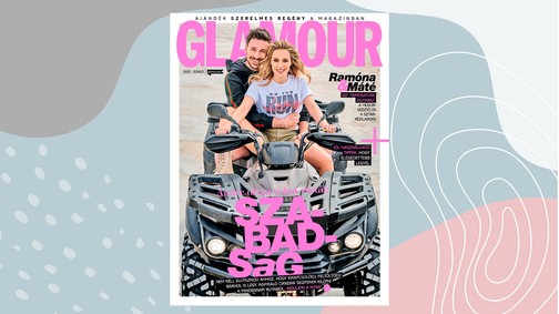 Mesebeli szerelem: Lékai-Kiss Ramóna és Lékai Máté szerelmi történetével és ajándék szerelmes regénnyel megjelent a GLAMOUR júniusi lapszáma