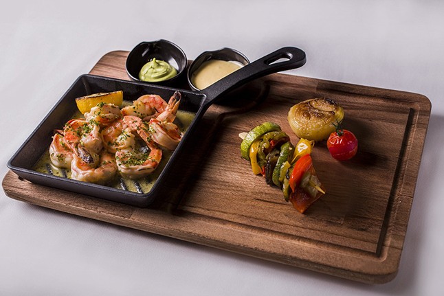 A tigris garnéla esete veled a Kollázsban. Tiszta foodporn!