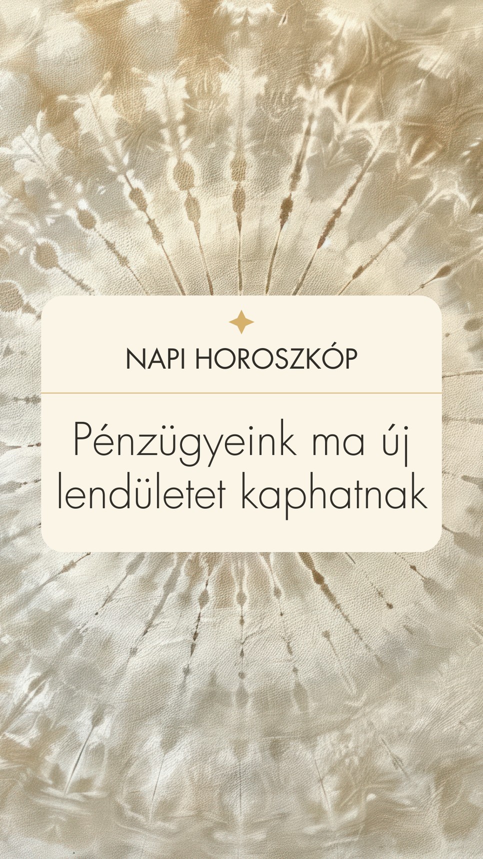 Napi horoszkóp: jól alakulhatnak ma a pénzügyeink