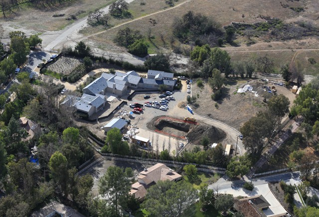 Kim Kardashian és Kanye West villája