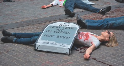 A klímaszorongás nagyon hasonlít a haláltól való rettegésünkhöz, vajon megyünk vele valamire?