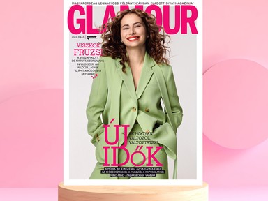 Viszkok Fruzsival a címlapon itt a májusi GLAMOUR