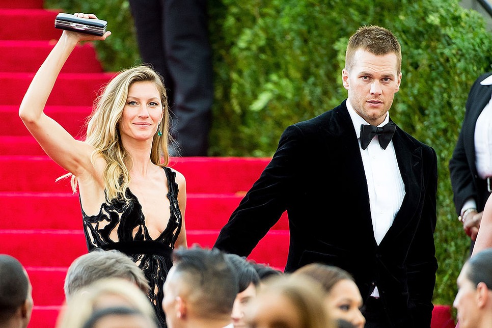 Gisele Bündchen és Tom Brady a Met gálán 2014-ben