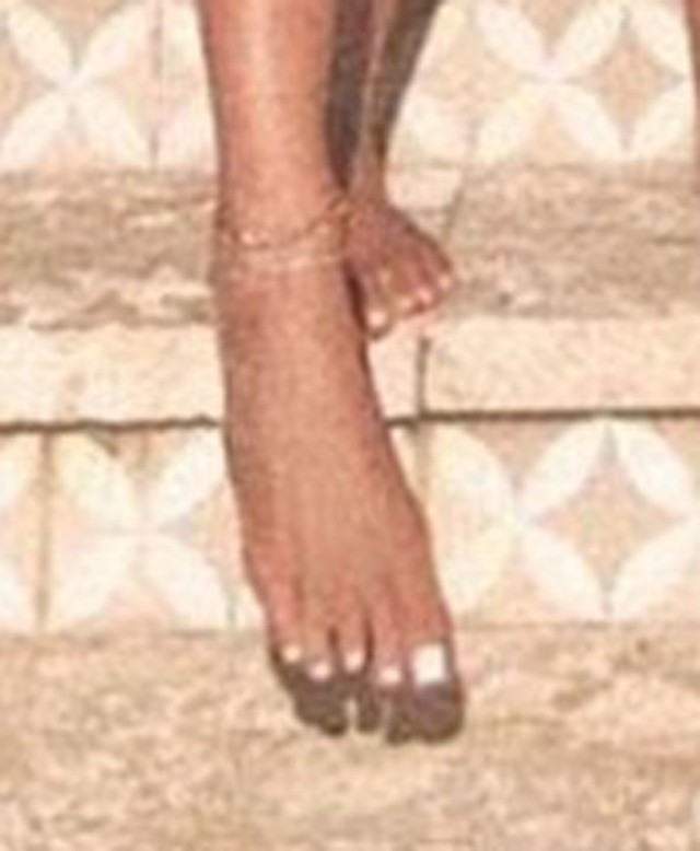 Kylie Jenner lábujja