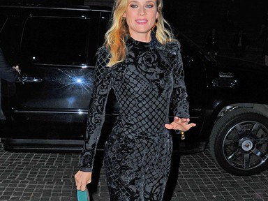 Diane Kruger a Balmain x H&M kollekció darabjában