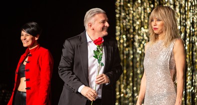 Alföldi Róbert és Péterfy Bori együtt a színpadon az Átrium Színház új darabjában