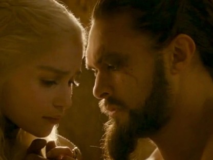 Na ne! Az Oscar estéjén Daenerys újra odabújt Khal Drogóhoz