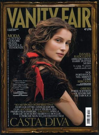 A Vanity Fair spanyol kiadásának címlapján.