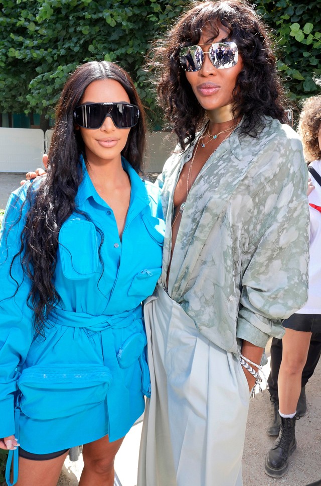 Kim Kardashian és Naomi Campbel
