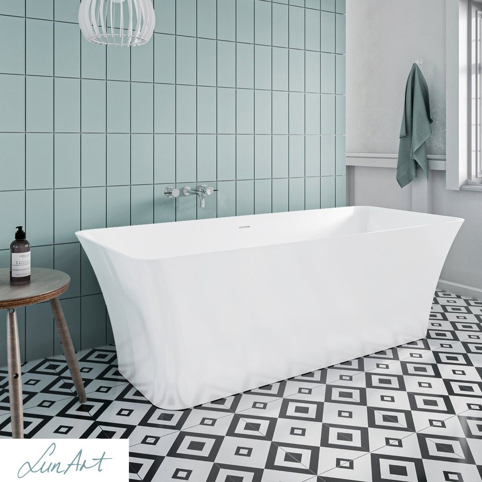 Öntott márvány kád