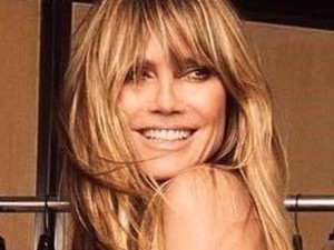Micsoda?!?!? Heidi Klum kitette a mellét Instagramra, takarás nélkül