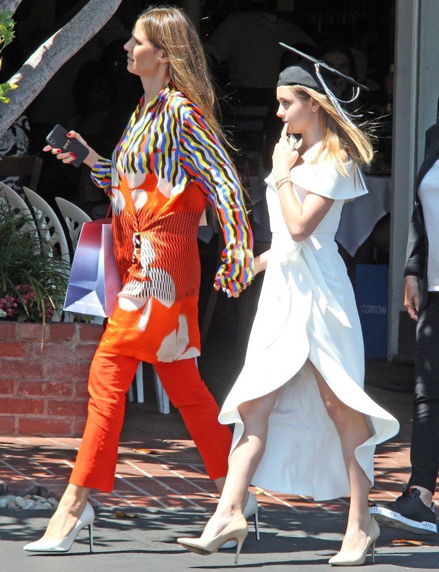 Heidi Klum és 14 éves lánya, Leni