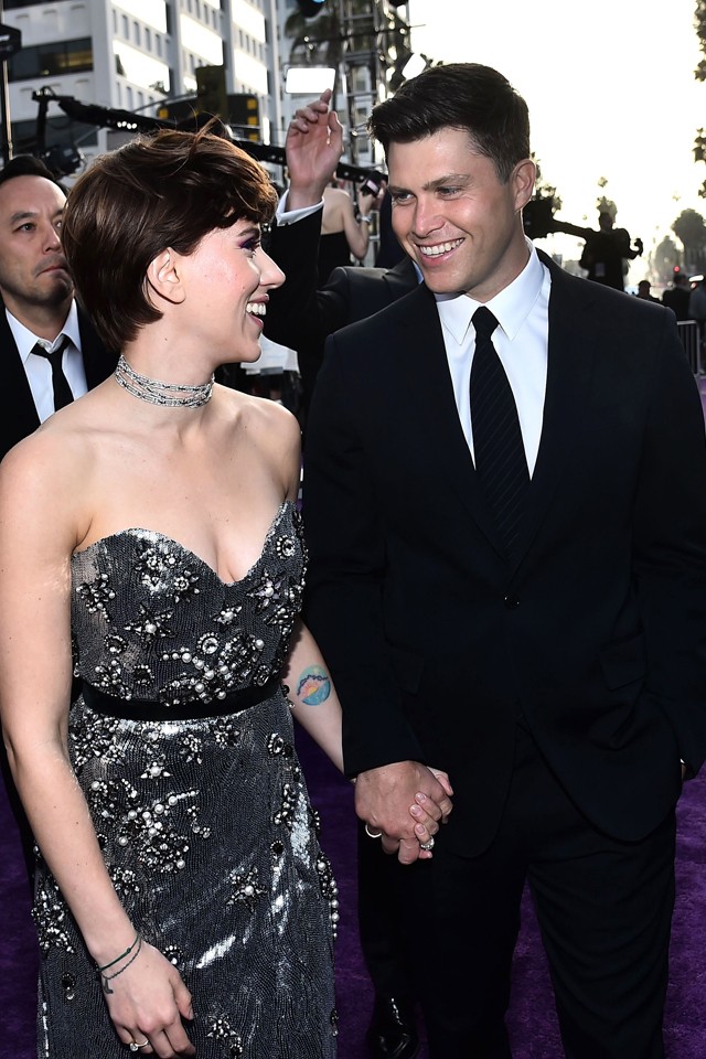 Scarlett JohanssonScarlett Johansson Colin Jost