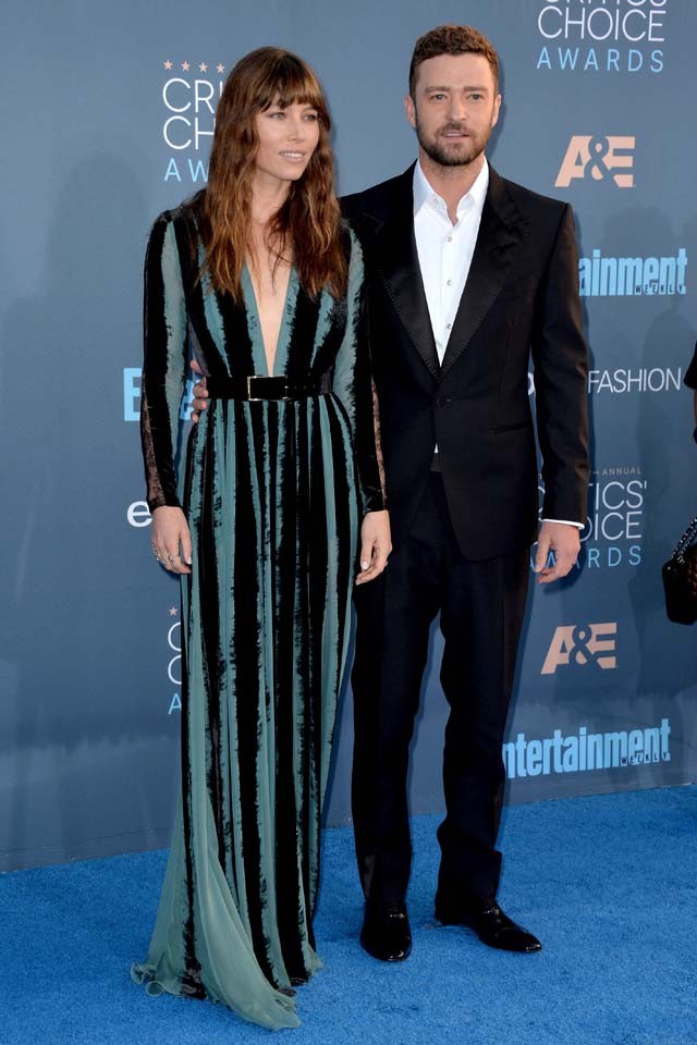 Jessica Biel és Justin Timberlake Critics Choice