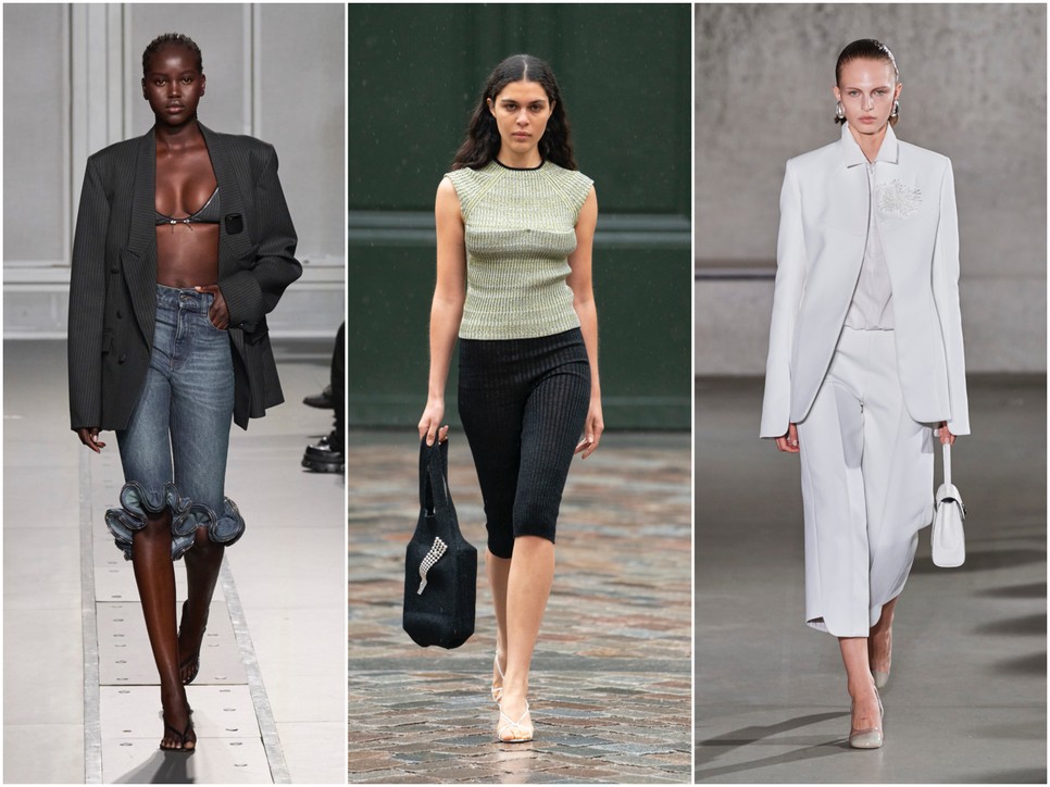 A Coperni, Tory Burch és Roege Hove capri nadrágjai