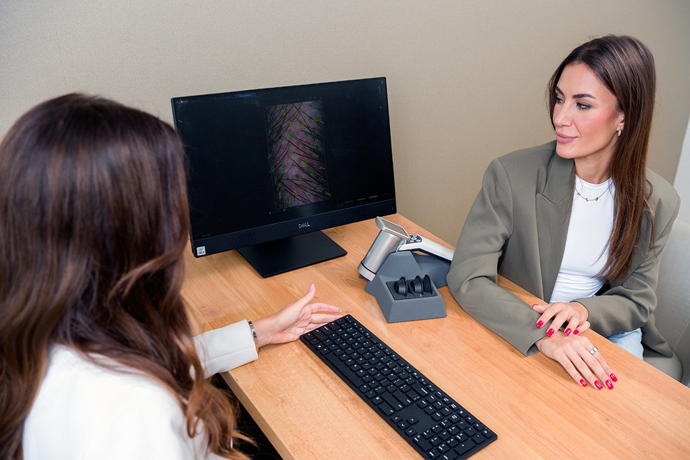 Denza hajgyógyászati konzultáció