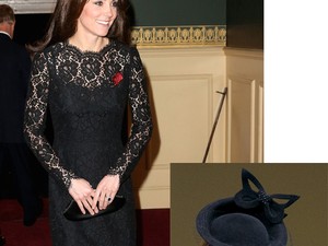 Kate Middleton fekete csipkében ünnepelt