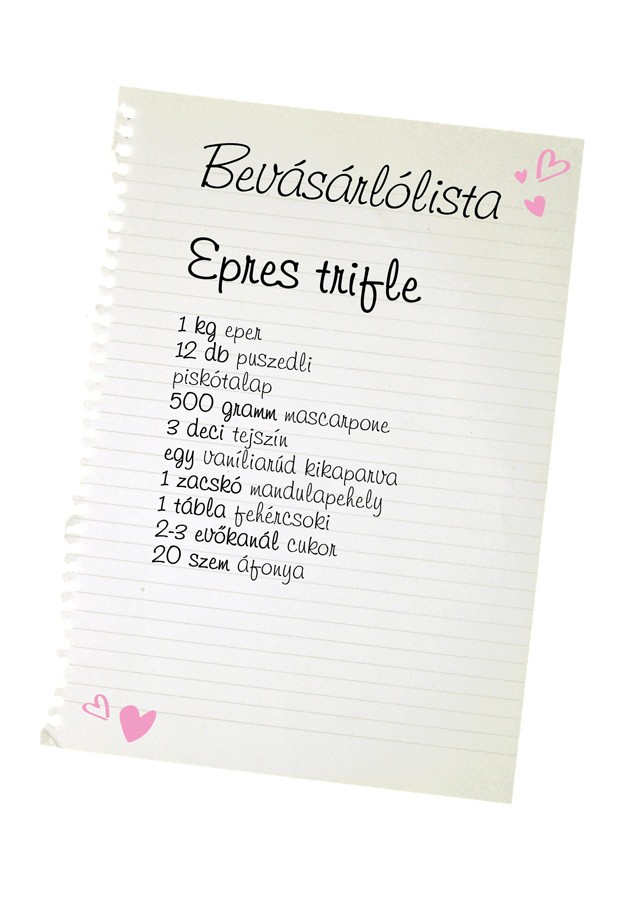 Így készítsd el az epres triflet, Muszula Timi egyik kedvenc desszertjét