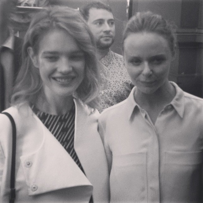 A gyönyörű Natalia Vodianova Stella McCartneyval.