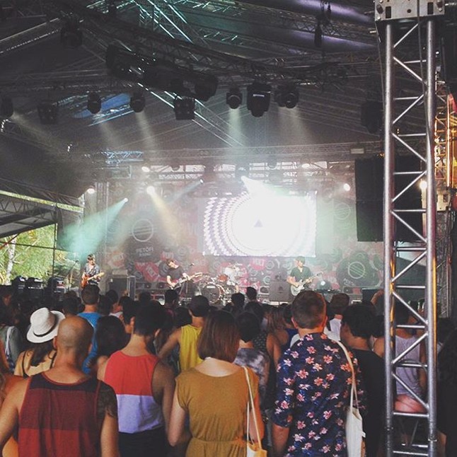 A hazai zenekarok is szép számban képviseltették magukat, a Middlemist Red például a Volt színpadon lépett fel.