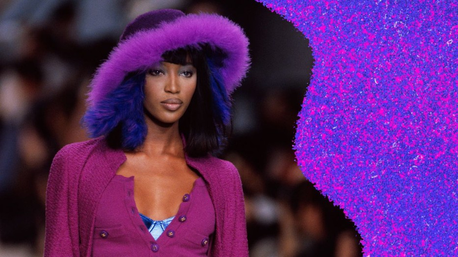 Naomi Campbell a kilencvenes évek sötét szájkontúrjának egyik legikonikusabb képviselője