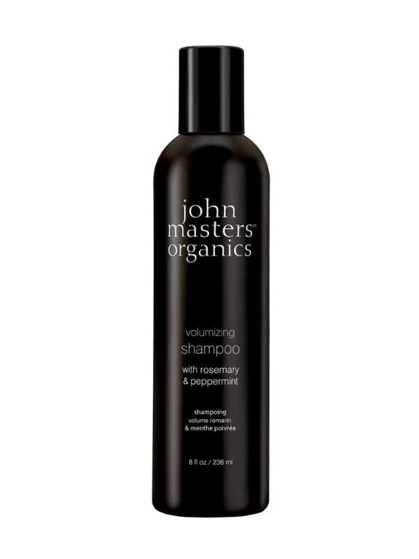Dúsító sampon vékonyszálú hajra  (rozmaring, borsmenta) JOHN MASTERS ORGANICS 11 490 Ft/236 Ft (48,68 Ft/1 ml)