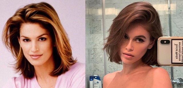 Kaia Gerber haja rövidebb mint valaha: édesanyja tökéletes hasonmása lett