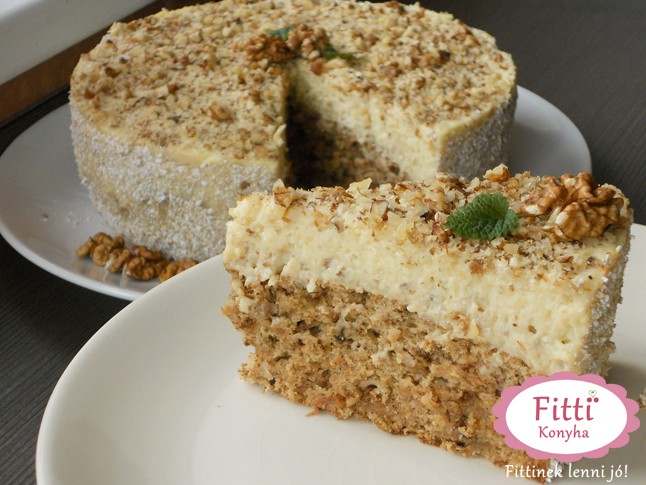 Diós-vaníliás almatorta - Mennyei finom, mutatós, otthon is elkészíthető és még diétás is!