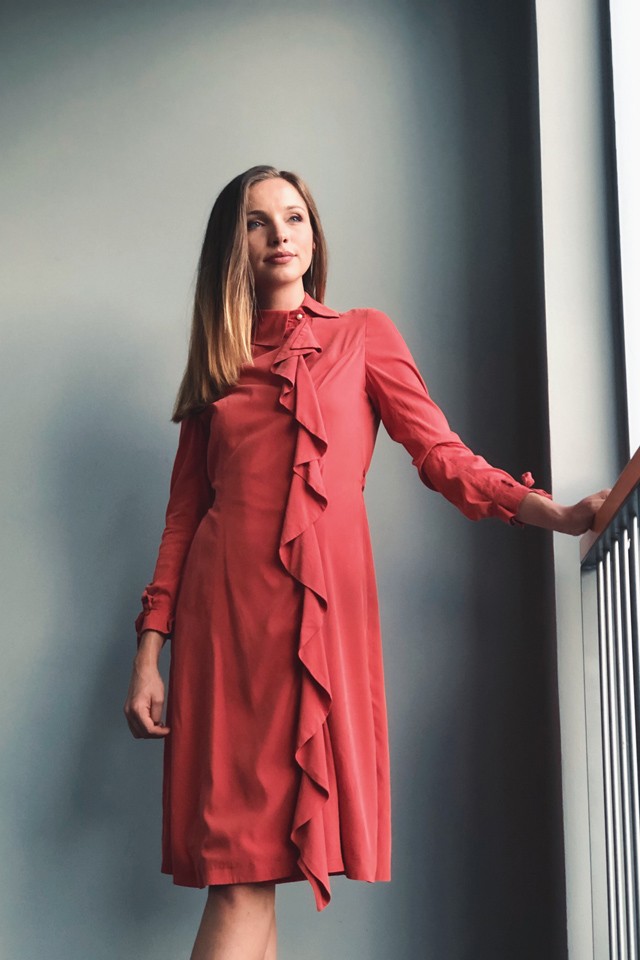 Vasárnapra a legtökéletesebb ruhát választotta Dobos Evelin