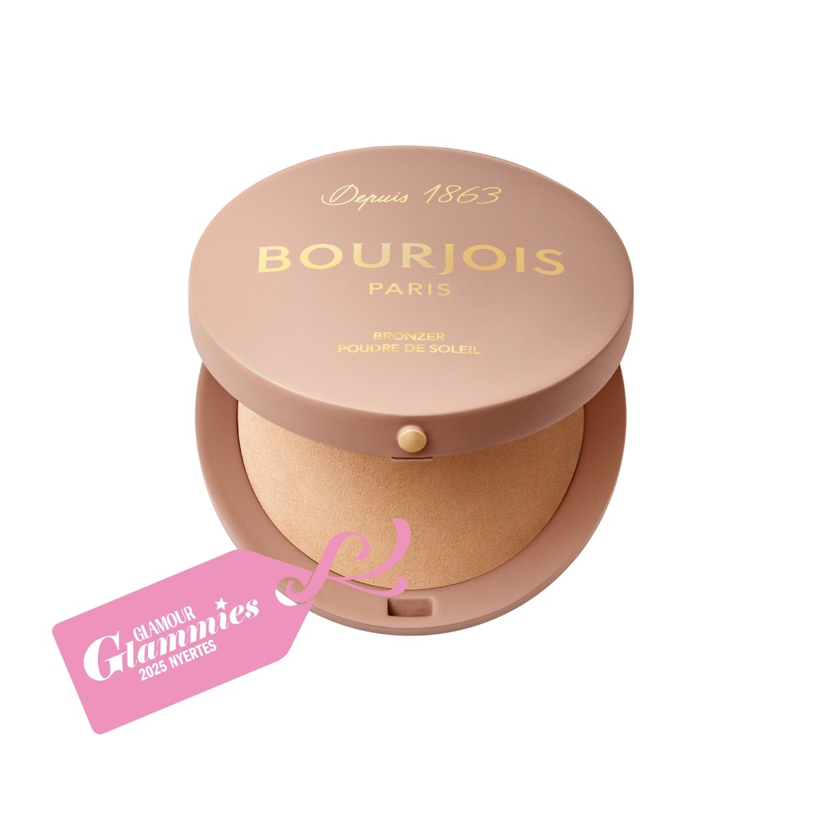 A legjobb bronzer, kontúrozó, pirosító, highlighter: Bourjois Maxi Round Pot bronzosító