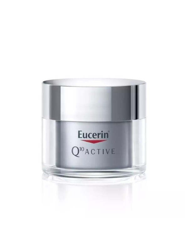 Q10 Active éjszakai arckrém EUCERIN 13 799 Ft/50 ml (275,98 Ft/1 ml) a Benu gyógyszertárakban és online, GLAMOUR kuponnal, 25% kedvezménnyel 10 349,25 Ft