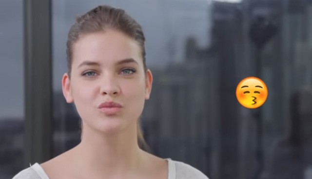 Palvin Barbi és az emoji