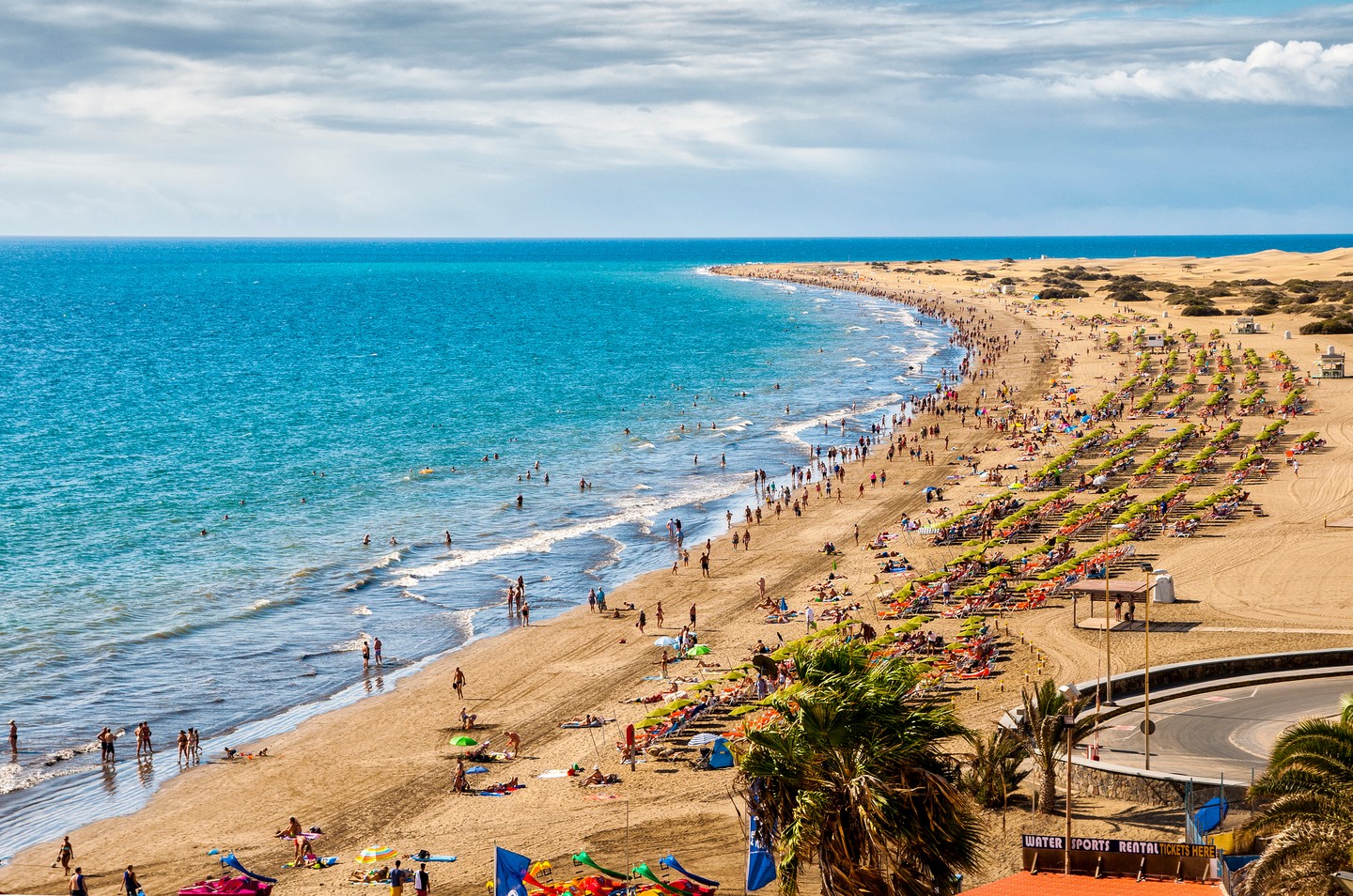 Playa de Maspalomas, Gran Canaria, Spanyolország