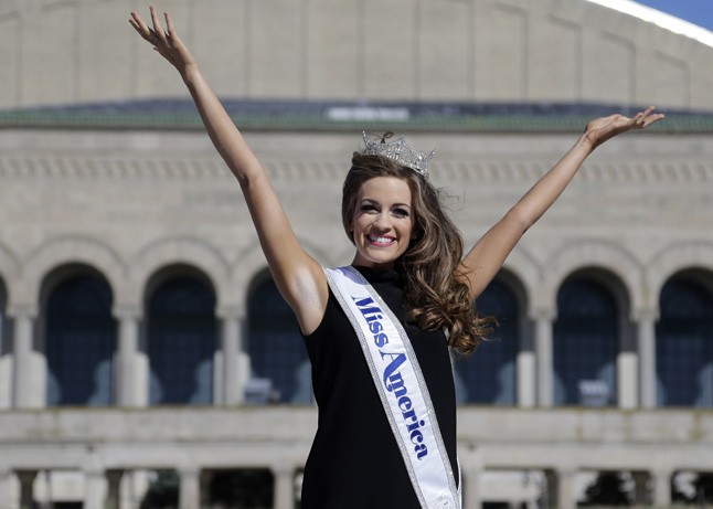 Az első fotózás Miss America 2016-ként