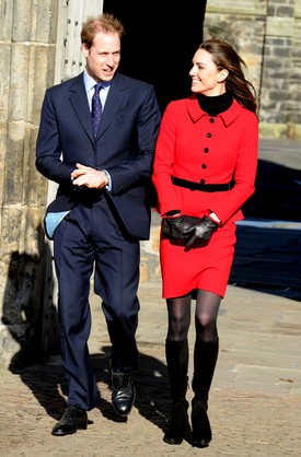Katalin hercegné és Vilmos herceg 2011 februárjában