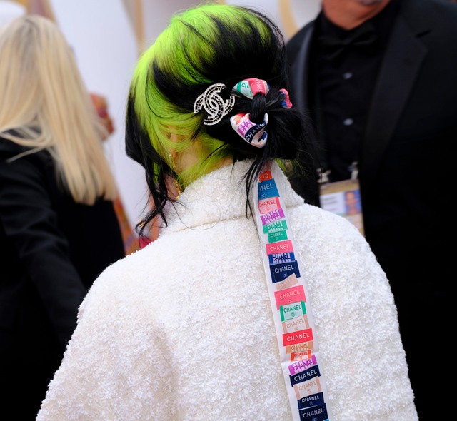 Billie Eilish frizurája az Oscaron