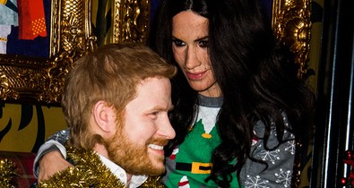 Zseniális fotók: ilyen lesz Meghan Markle és Harry karácsonya? Csúnya pulcsi, óriási pocak, poénkodás...