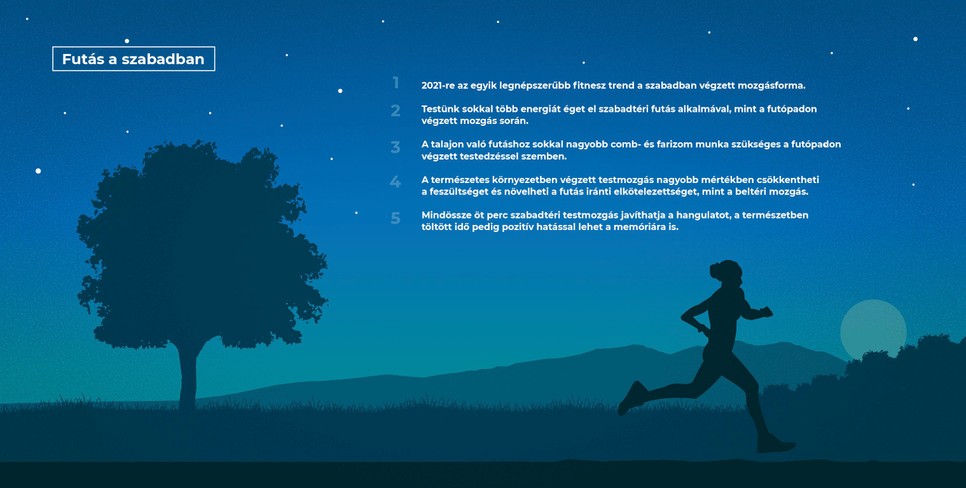 futás a szabadban