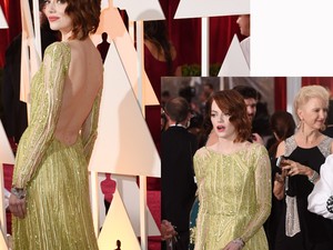 Emma Stone bugyit villant az Oscar gálán