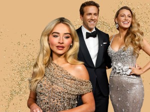 Sabrina Carpenter szikrázó meztelenruhában tarolt, Blakey Lively és Ryan Reynolds párosa mindent vitt: 10 káprázatos ruha az SNL ötvenedik évfordulójáról