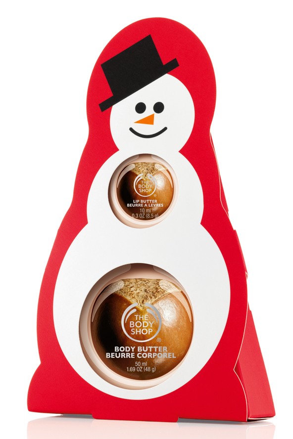 Sheavajas ajándékcsomag THE BODY SHOP 2990 Ft. Tartalma: shea testvaj 50 ml, shea ajakápoló 10 ml