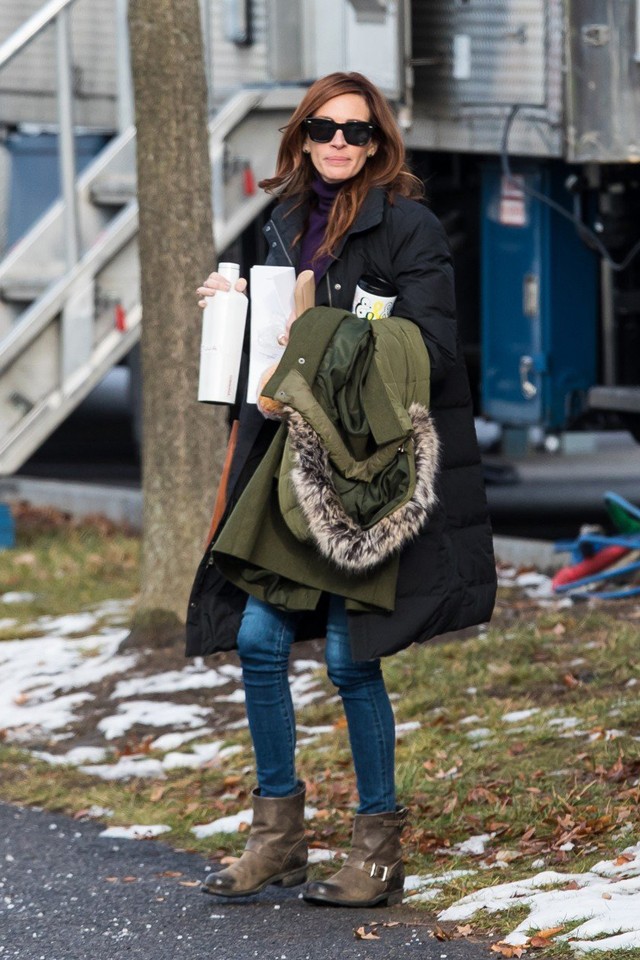 Julia Roberts visszatért ikonikus hajszínéhez, újra vörös